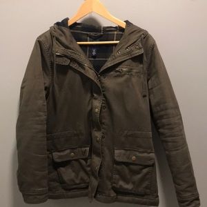 GAP army green utility jacket